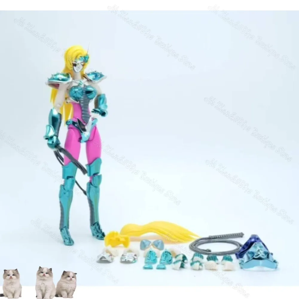 

【July spot goods】GoodTony Saint Seiya Myth Cloth EX Chameleon June Action Figure Knights of Zodiac Silver