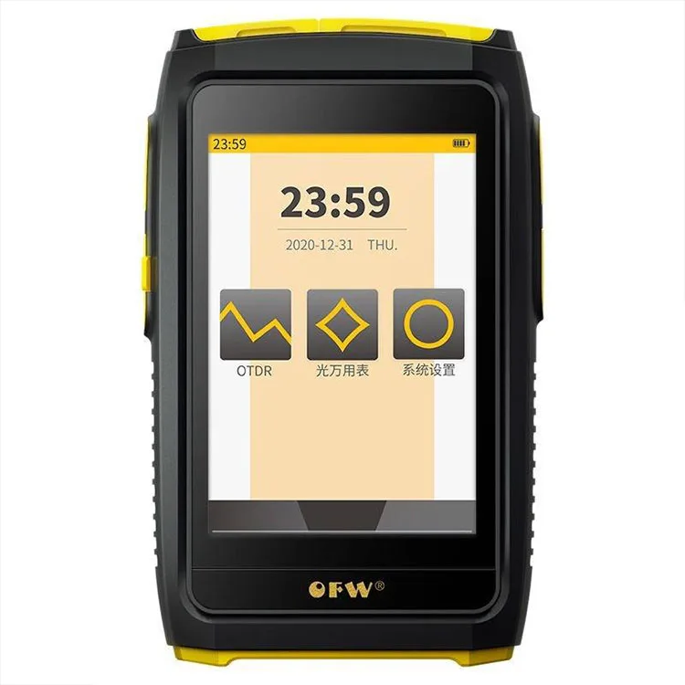 

New 80km Handheld Mini OTDR 1310Nm/1550Nm Fiber Optic Tester Exfo PON Domain laun ch Smart Event Map With OPM VFL OLS