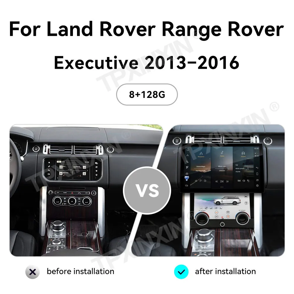 For Land Rover Range Rover Vogue 2014 - 2017 Android Car Radio Multimedia Video Player Wireless Carplay Autoradio Stereo Curved