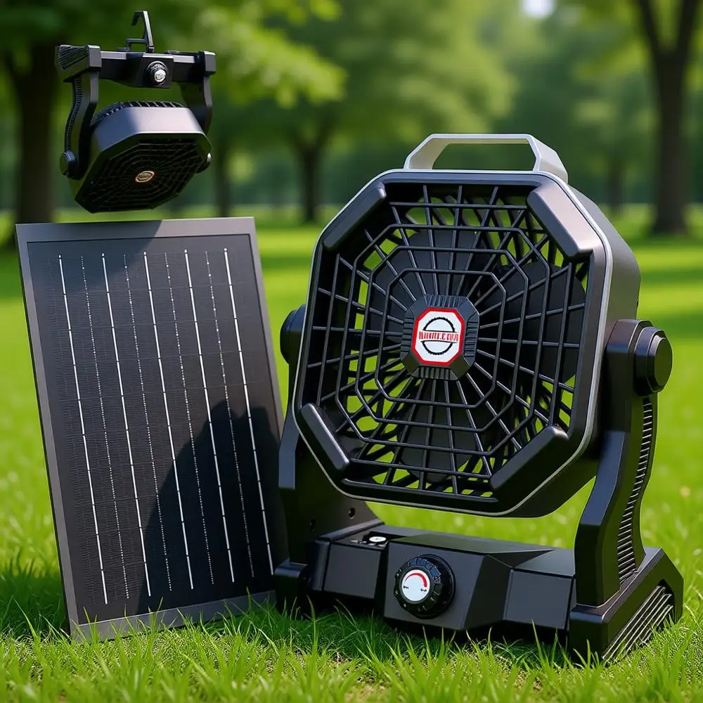 

Светодиодный фонарь 10400 мАч, для кемпинга, с солнечной панелью, 7 Вт, перезаряжаемая батарея для активного отдыха на природе