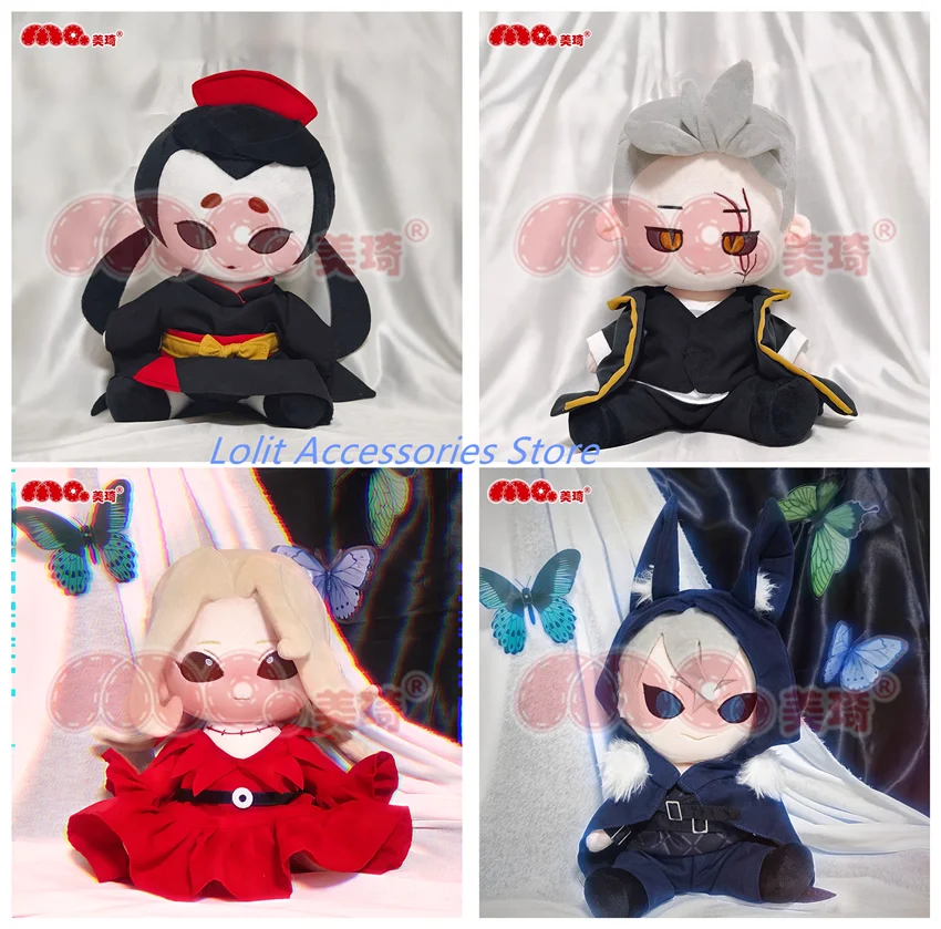 Identity V Mary Michiko Ithaqua Alva Lorenz Anime Sitting Posture Pillow Cosplay 30CM Plush Figure Pillow Cartoon Plushie Outfit