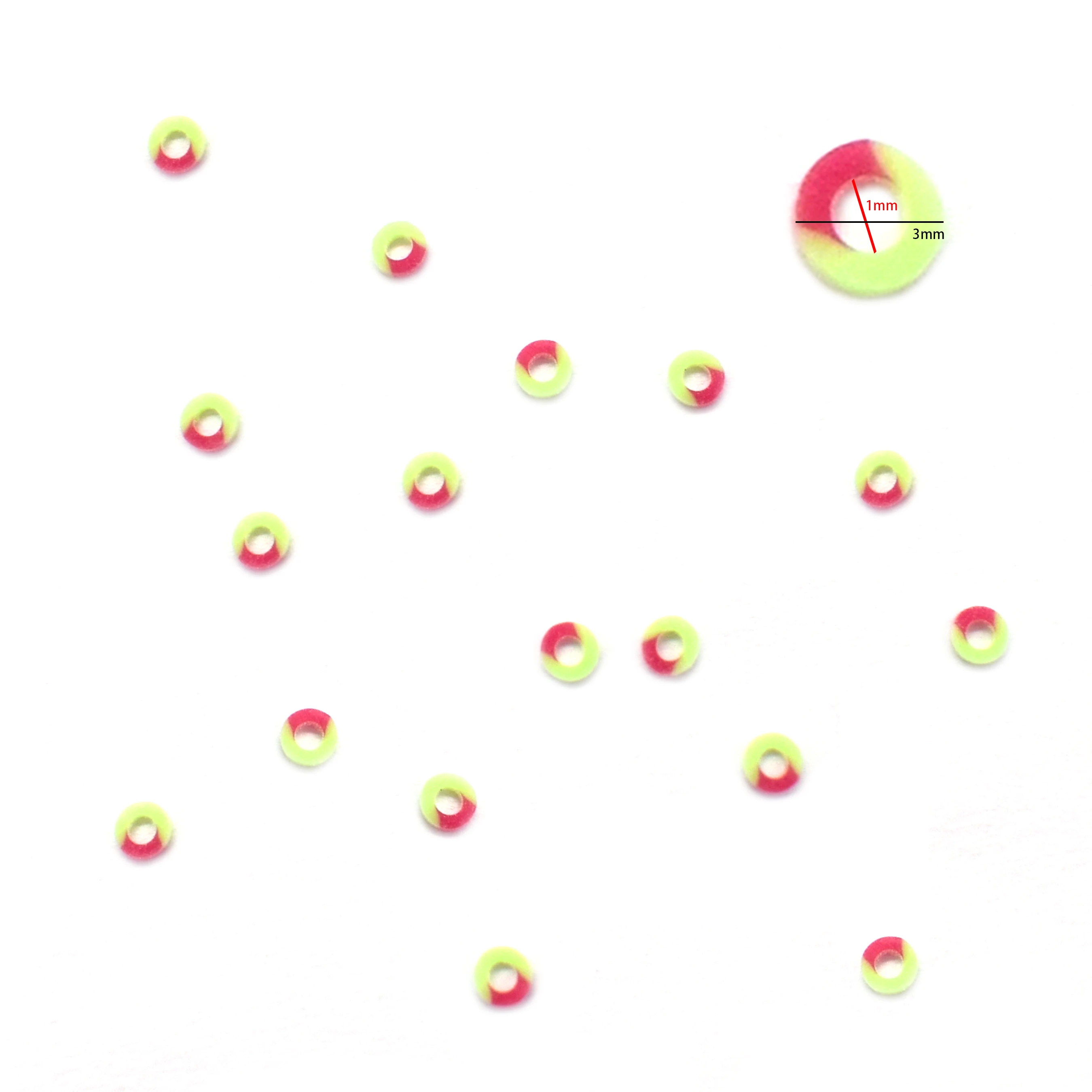 1040 Pcs/pack Dental Orthodontic Ligature Ties Colorful Dentistry Leagues Rings for Teeth Braces Elastic Rubber Bands