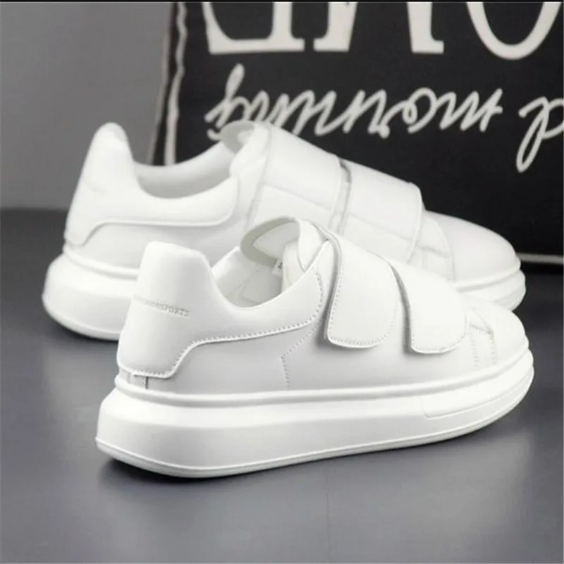 Women shoes spring Autumn White Hidden Wedge Heels Casual shoes Women\'s Elevator High-heels for Women platform shoes