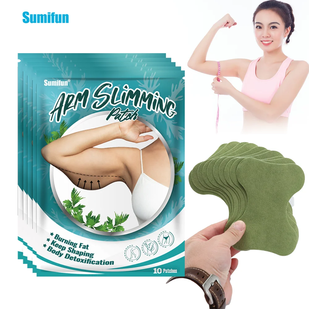 

10/30/50Pcs Sumifun Arm Slimming Patch Hand Fat Burning Massage Sticker Thigh Calf Weight Loss Shaping Tightening Figure Plaster