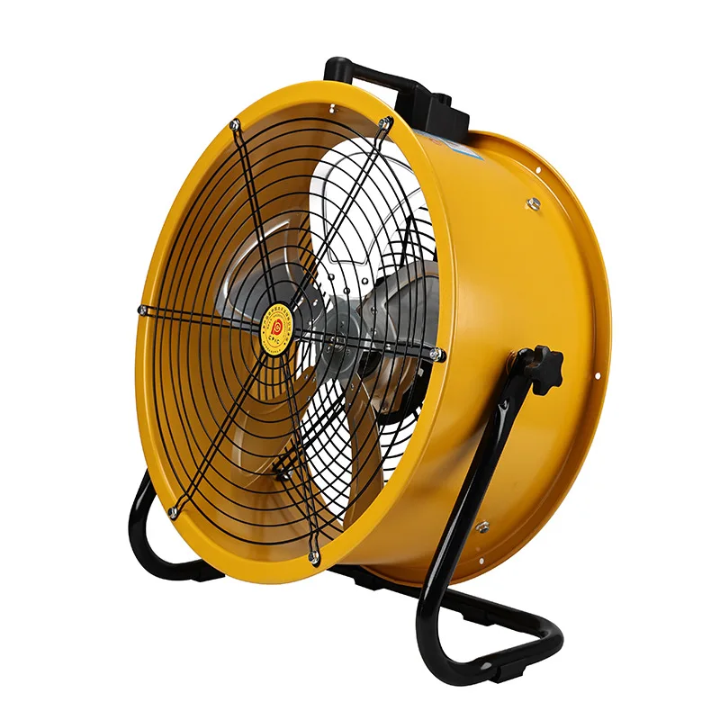 

High-power industrial strong floor fan, floor fan for decoration site, axial flow fan for factory workshop warehouse