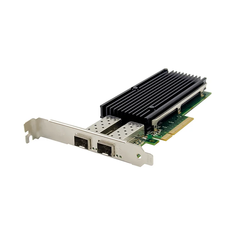 Dual Port 25GbE SFP28 Network Card, Intel XXV710-DA2 Based 25G/10G/1G PCIe 3.0 x8 Server NIC