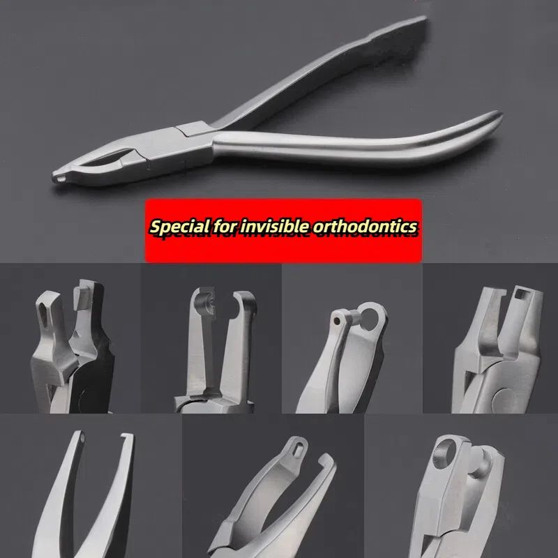 Dental Invisible Orthodontic Tools Technician Pliers Thermoformed Pliers Dentist Oral Special Orthodontic Instrument Materials