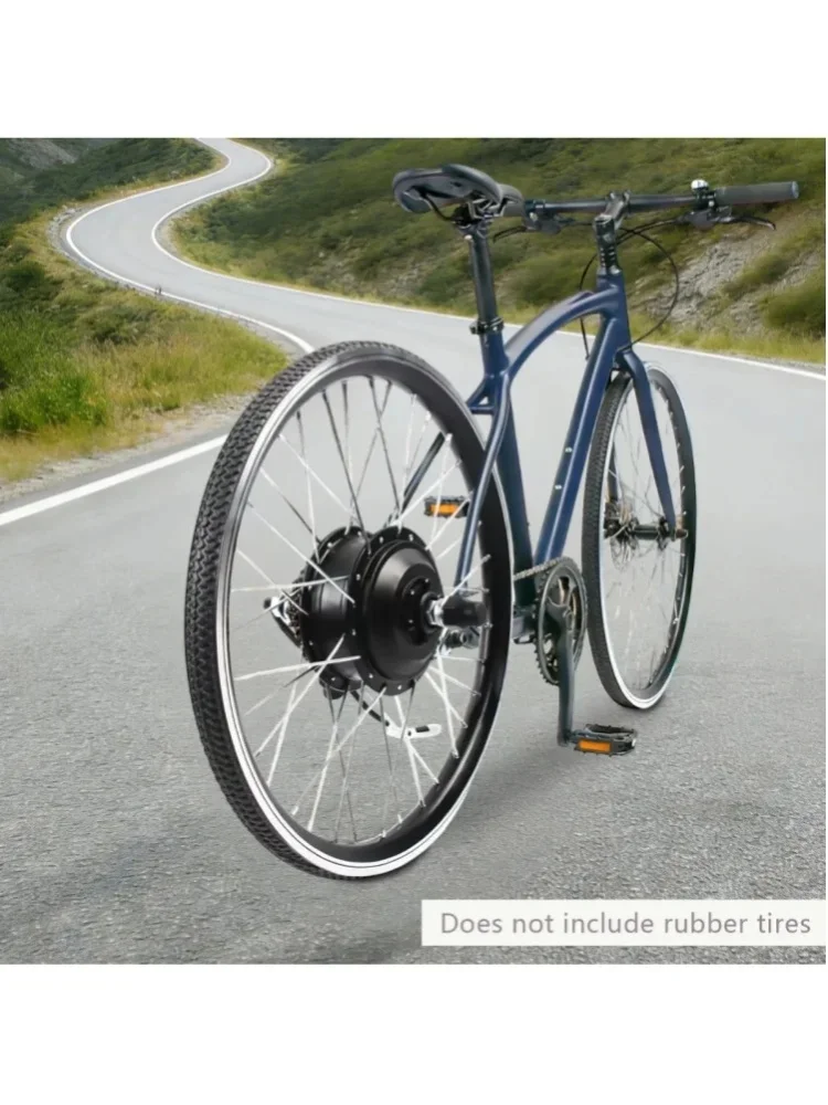 20 Zoll 36V 250W Radsatz LED Elektrofahrrad-Umbausatz Hinterrad 5-Magnet-Assistenz 17,4 mph 28-30 Nm Drehmoment 12 °   Neigungswinkel mit 286,6 lbs Tragfähigkeit für Heimwerker
