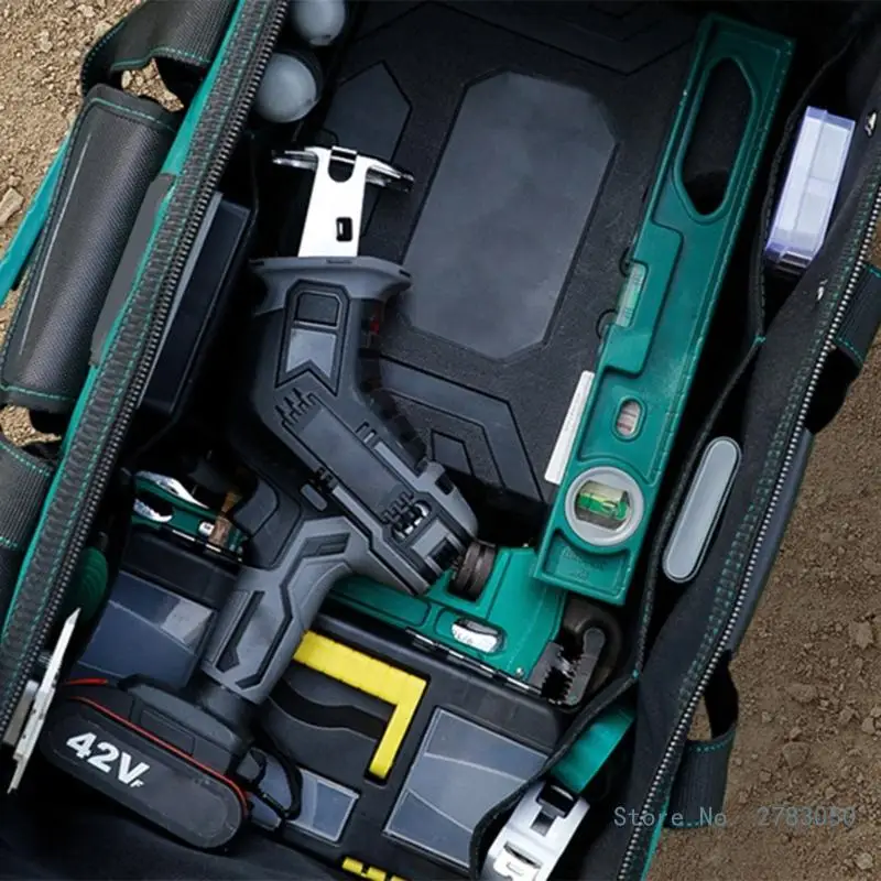 Bolsa ferramentas 16/18 polegadas, bolsa armazenamento ferramentas pesadas, capacidade, bolsa para