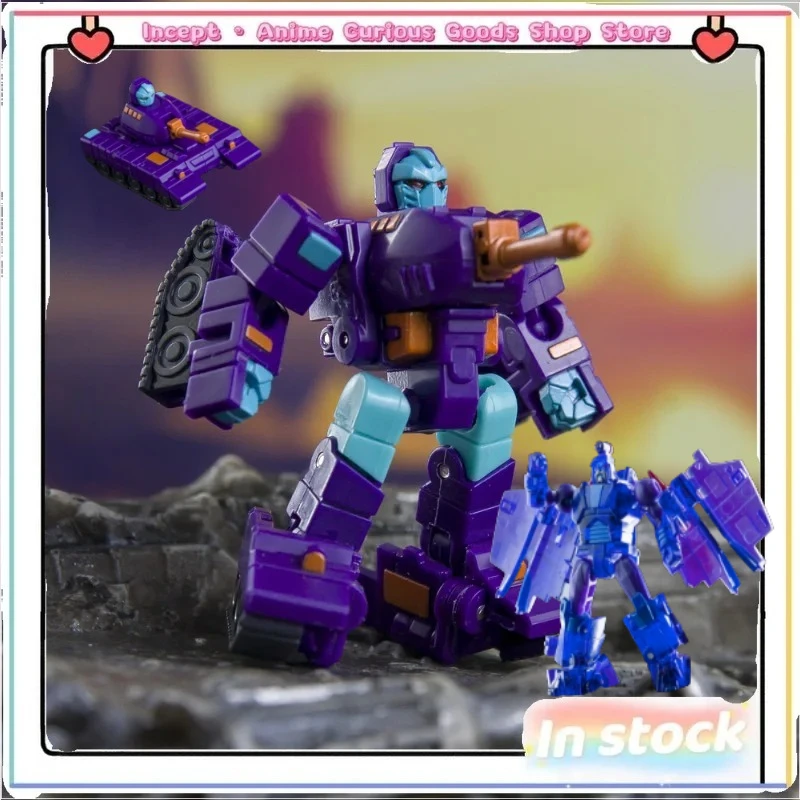 

InStock DoctorWu DWE40P Purple War Halberd DWE41T Scanning Plague Very Small Scale Transformation Toy Animation Collectible Gift