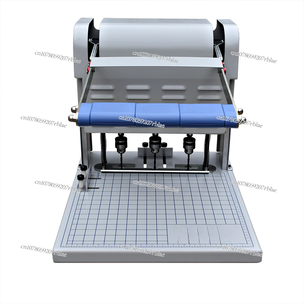 Electric three-hole file punch electric binding machine real estate legal electric three-hole drill