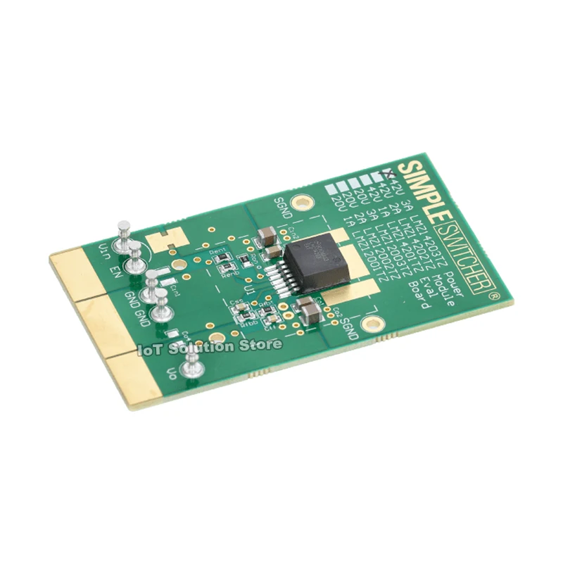 LMZ14203EXTEVAL Simple Switcher Power Module 42Vin, 3A Extended Temp Eval Board