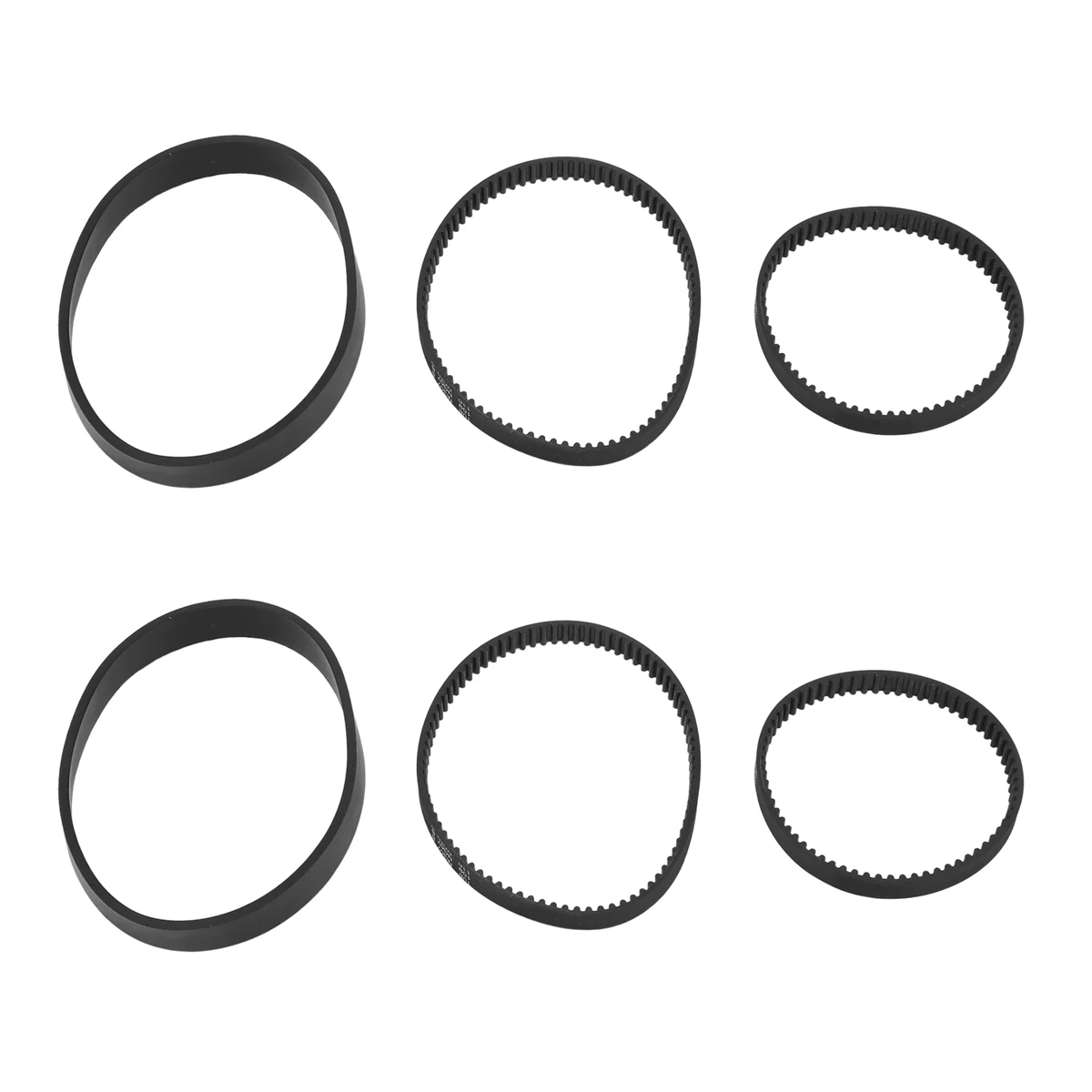 6-częściowy zestaw wymiennych pasów próżniowych do modeli Bissell ProHeat 2X Revolution Pet Pro Cleaner 1986,1964,2007,2007P