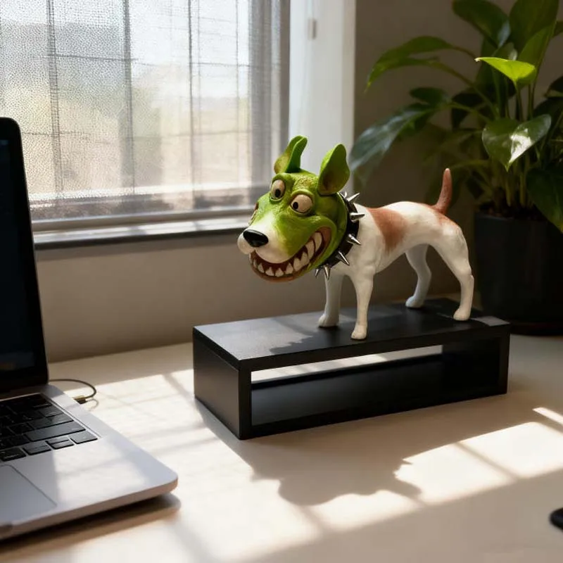 Figurki akcji Mask Dog, statuetka, lalka akcji, model anime 7 cm, używane do dekoracji biurka i jako prezenty dla dzieci.