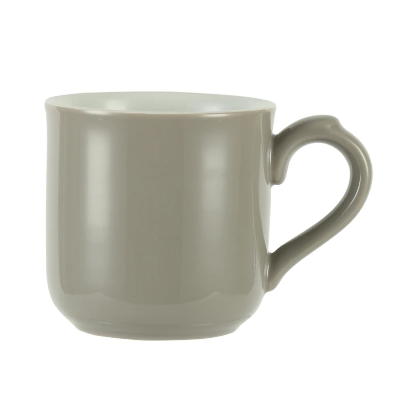 London Pottery 250ML grey porcelain mug coffee cups ceramic drink  coffee mug colorful drinkware coffee and tea tools for mate