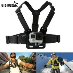 Chest Strap Mount Belt for Gopro Hero 10 9 7 65 Xiaomi Yi 4K Go Pro SJCAM SJ4000 Action Camera Chest Mount Harness Sport Cam Fix
