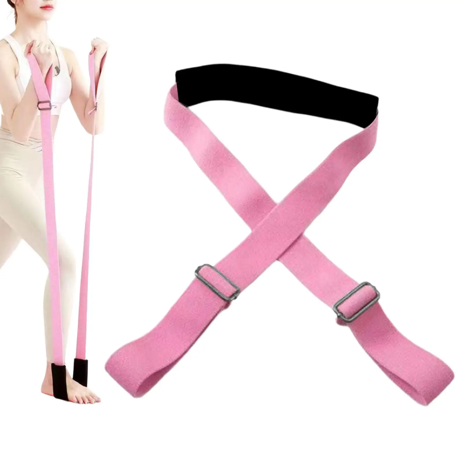 Yoga Bands Resistance Strength Straps Elastic Exercise Bands For Athletes Seniors Adults Home Workout Exercise Pilates Fitness