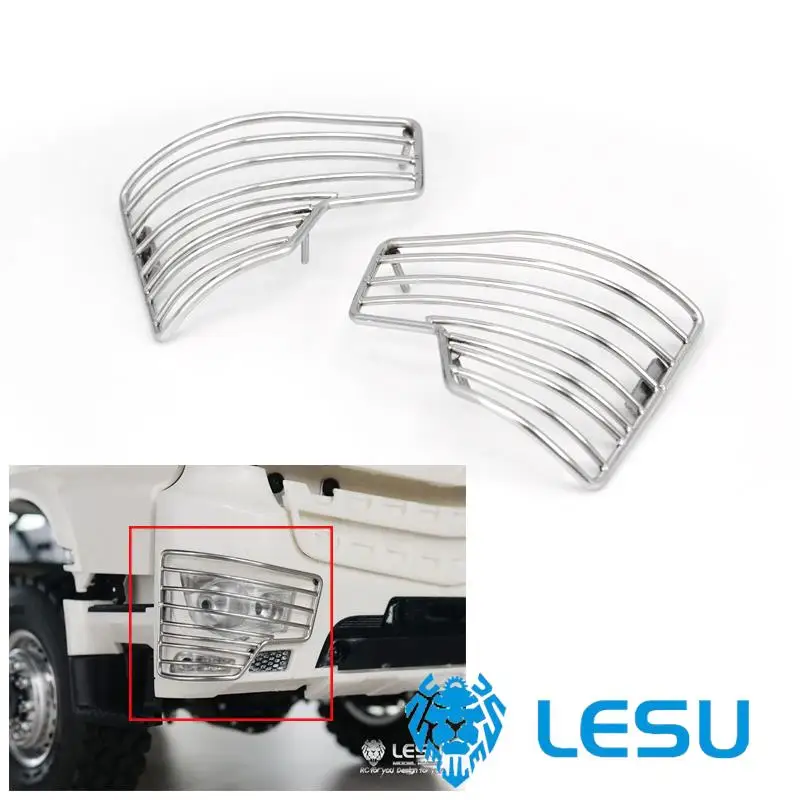 

LESU Front Light Protected Cover For RC Tamiyay 1/14 3348 Dumper 3363 Truck Outdoor Toys TH05802