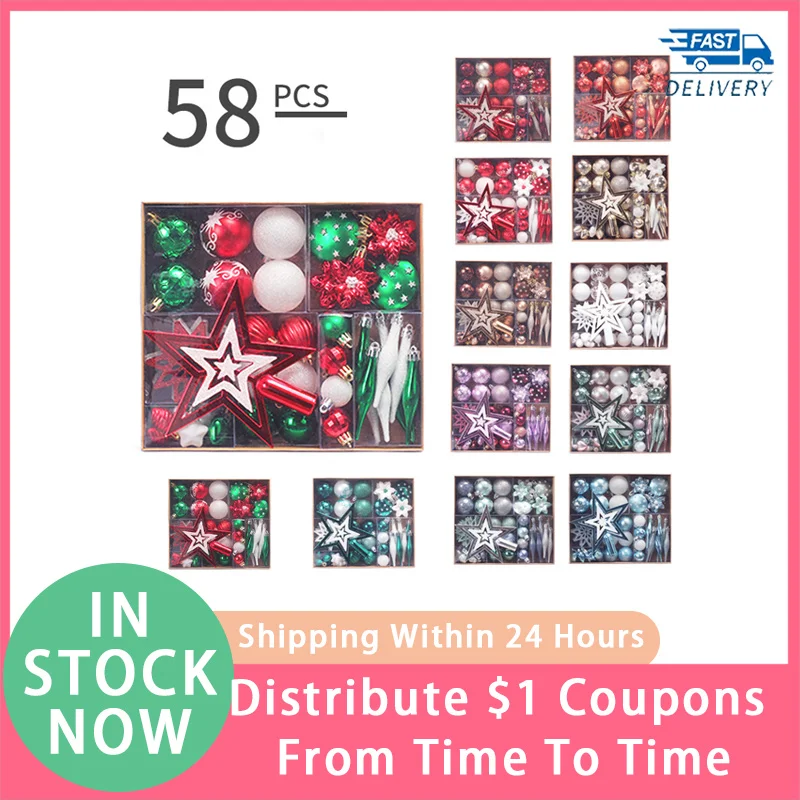 

Plastic Christmas Balls Christmas Ornament Christmas Decoration Navidad 2023 Novedad Dropshipping Christmas Ball Set New Year