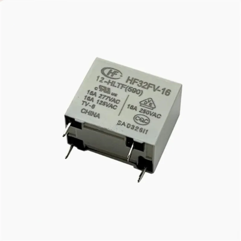 NEW HF32FV-16 12-HLTF(590)  HF32FV16 12HLTF(590) -12V DCV12 12DCV 16A 4PIN relay