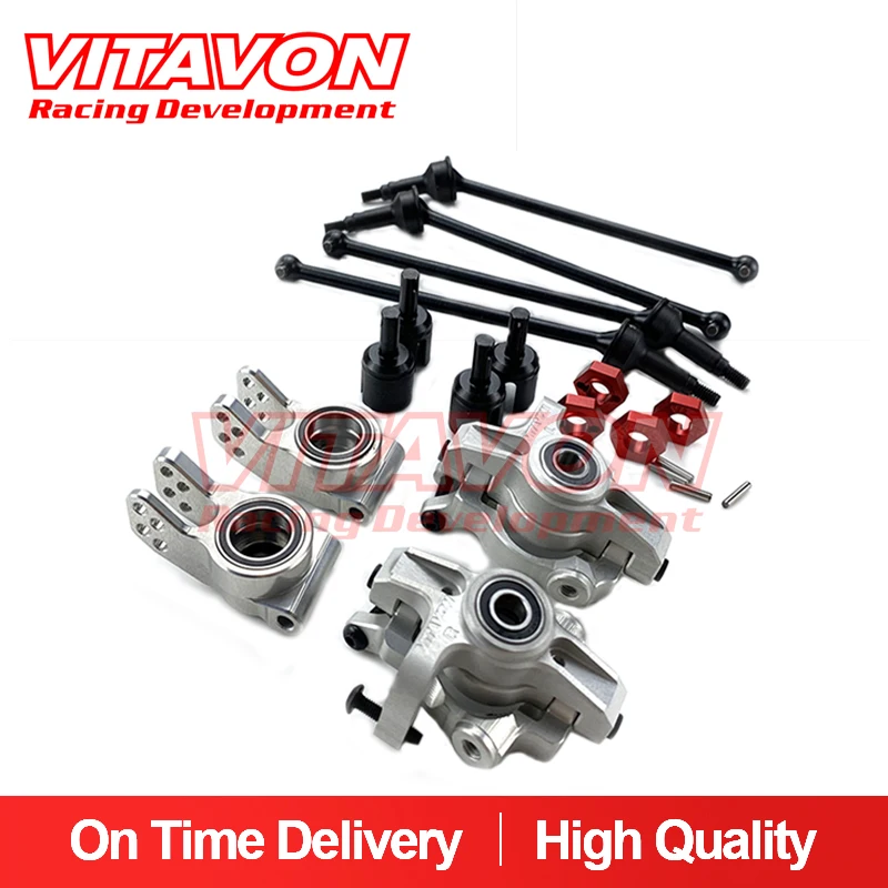 

VITAVON Losi LaserNut V2 CNC Alu7075 Axle Kit for DB pro with Drivecup