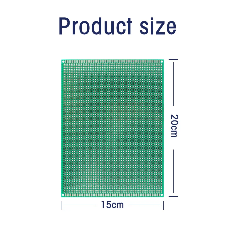 1pcs 15x20cm Single Side prototype PCB circuit board 150x200 mm Universal PCB board Printed Circuit Board Protoboard