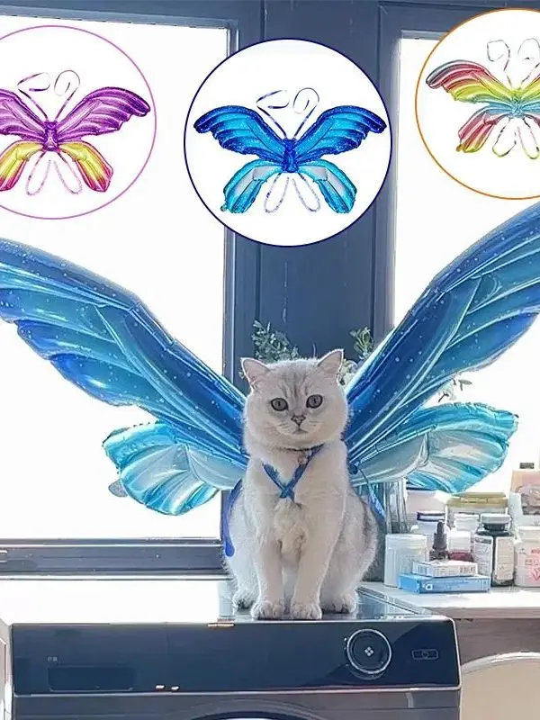 articulos-para-fiestas-de-cumpleanos-globos-de-aluminio-con-forma-de-Angel-paquete-de-material-para-tejer-diy-producto-sin-marca-de-china