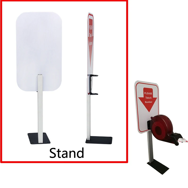 Ticket Dispenser Column Electronic Queue Management Calling System with Paper Roll