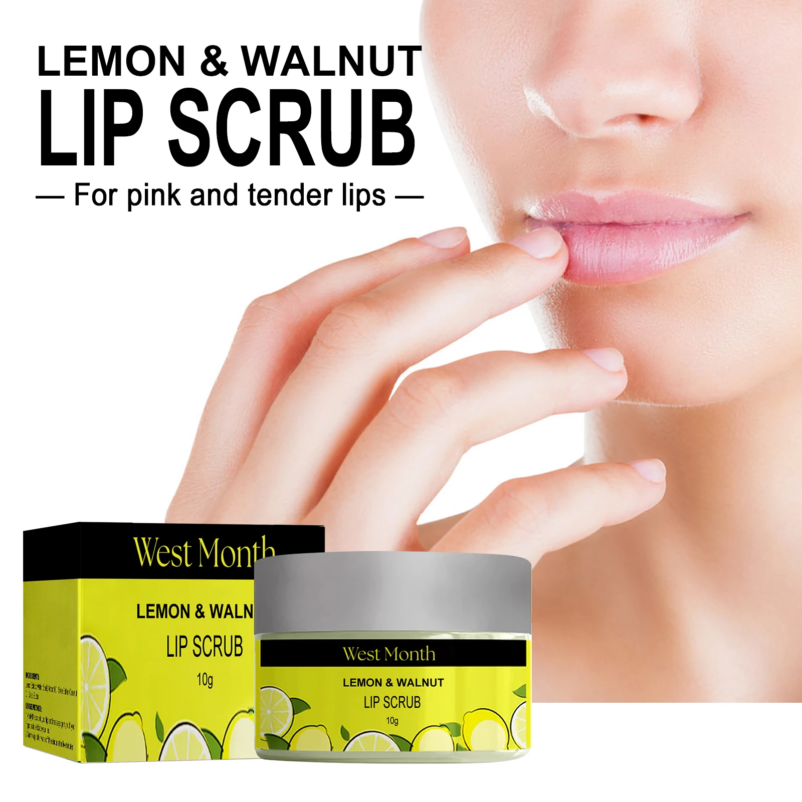 Lip Scrub, Fade Lines, Repair Dead Lip Skin, Prevent Dryness and Cracking, Hydrate and Moisturize Lip Balm