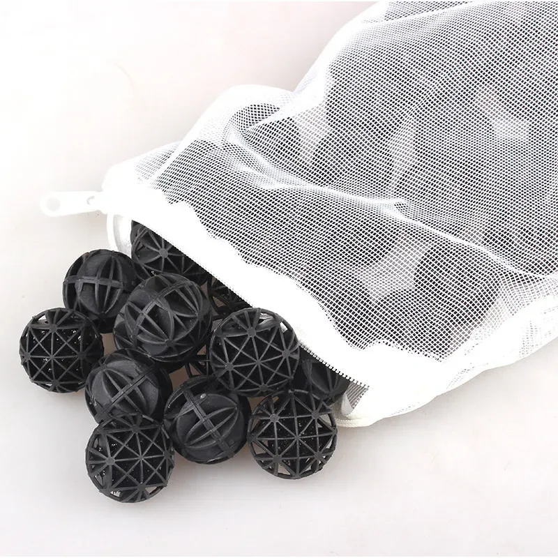 20pcs/pack 16mm Aquarium Bio Balls Filter Cotton Filter Sponge Media Aquarium Pond Balls Fish Tank Filter Bio Balls