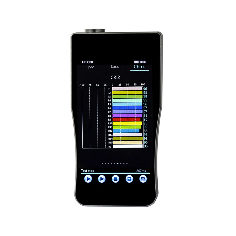 

Hot Sale HP350B 350-800nm Portable Blue Light Spectroradiometer Light Spectrometer Blue Ray Irradiance Meter