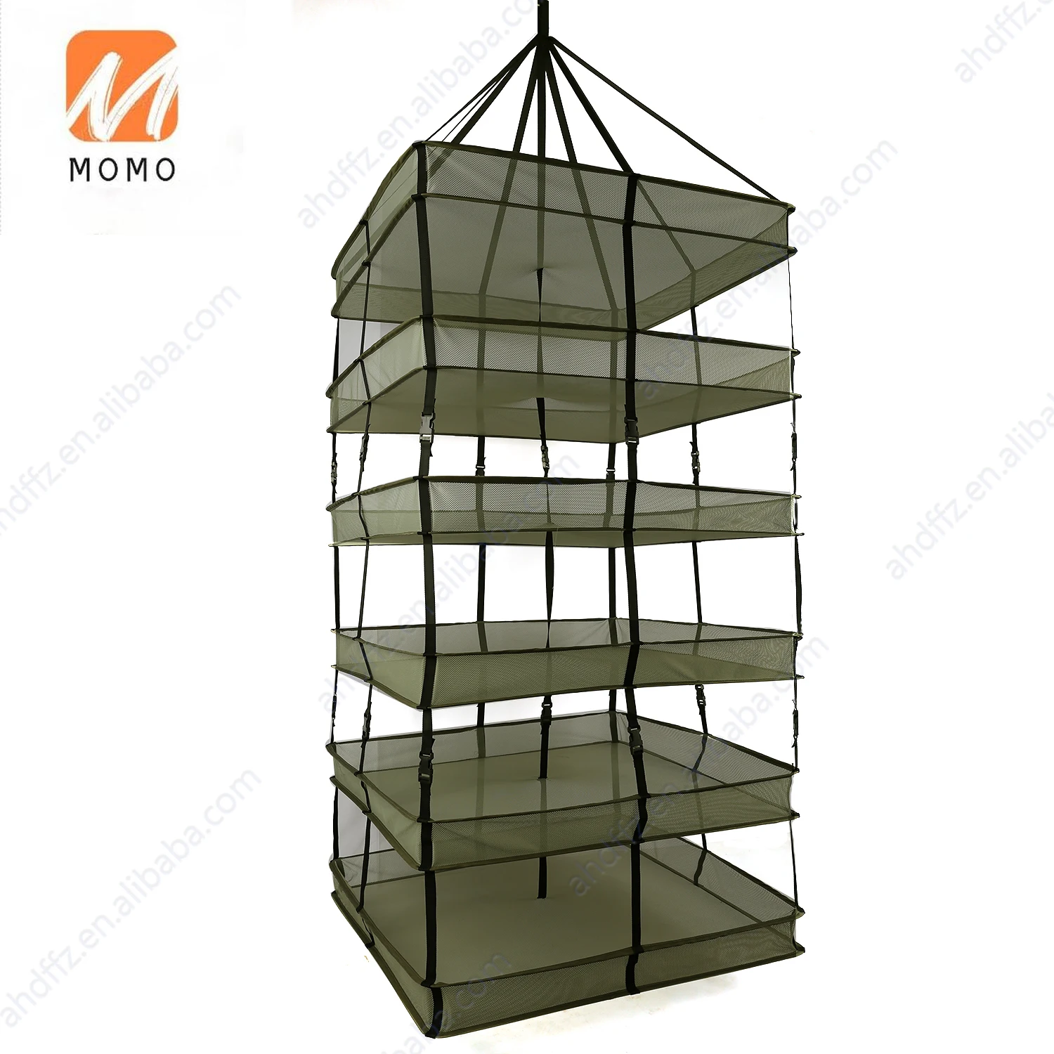 2ft 6 Layer  Hydroponic Heavy-Duty  herb drying rack Dry Net