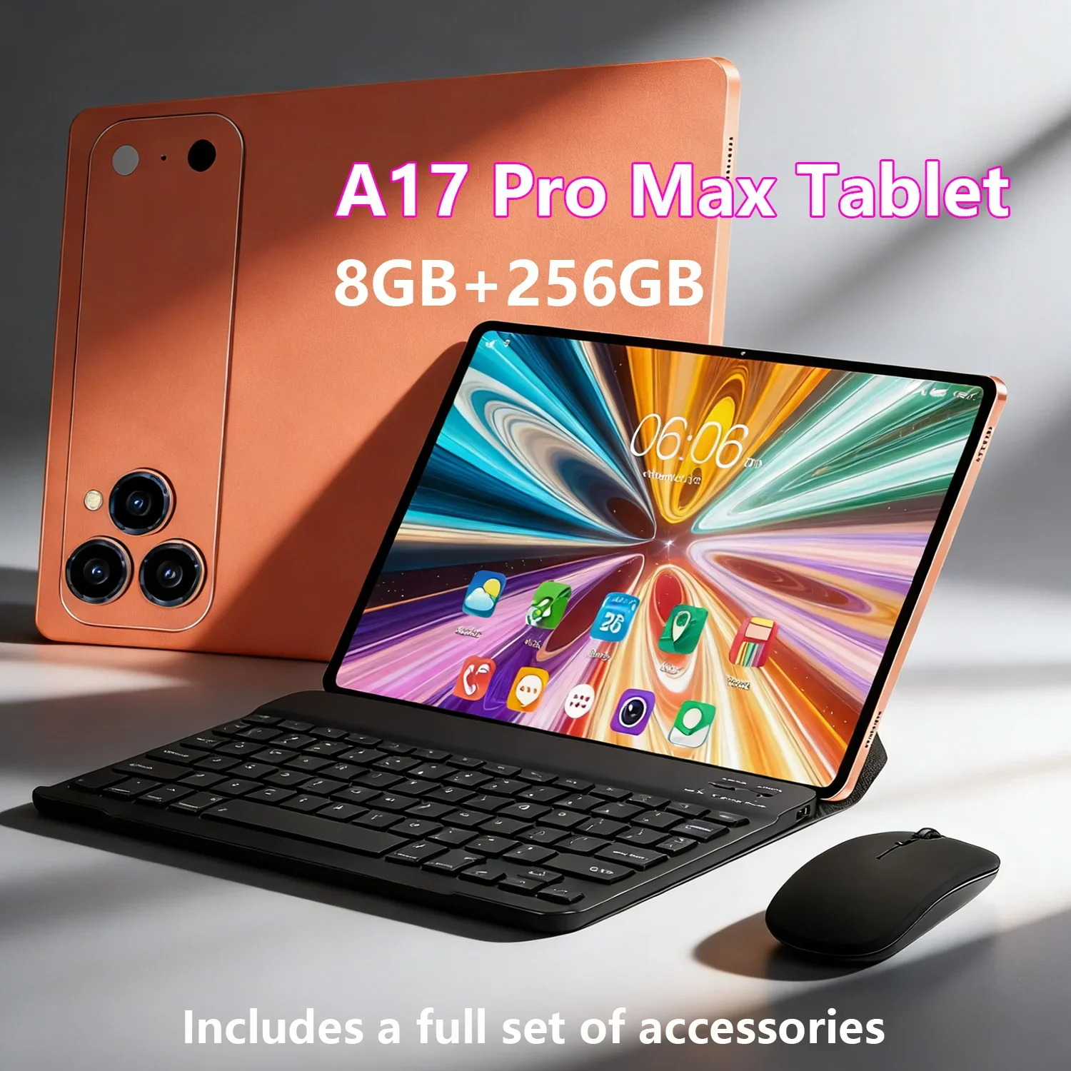 A17 Pro Max Tablet 10.1" FHD 8+256GB 4000mAh Battery Android Tablet for Students &amp; Business Free Shipping Hot Sale