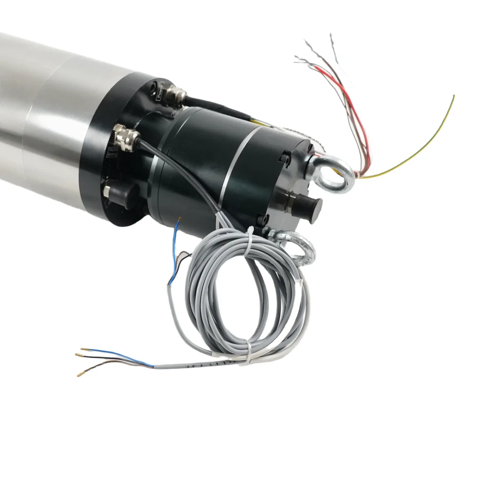 HQD 7.5KW BT30 24000RPM Water Cooling ATC Spindle Motor for Metal Milling GDL125-30-24Z/7.5