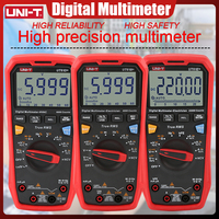 UNI-T UT61B+ UT61E+ UT61D+ Smart Professional Digital Multimeter Tester Unit True RMS Auto Range 6000 Counts DC AC 1000V
