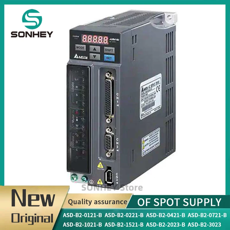 Delta Servo Drive ASD-B2-0121-B ASD-B2-0221-B ASD-B2-0421-B ASD-B2-0721-B ASD-B2-1021-B ASD-B2-1521-B ASD-B2-2023-B ASD-B2-3023