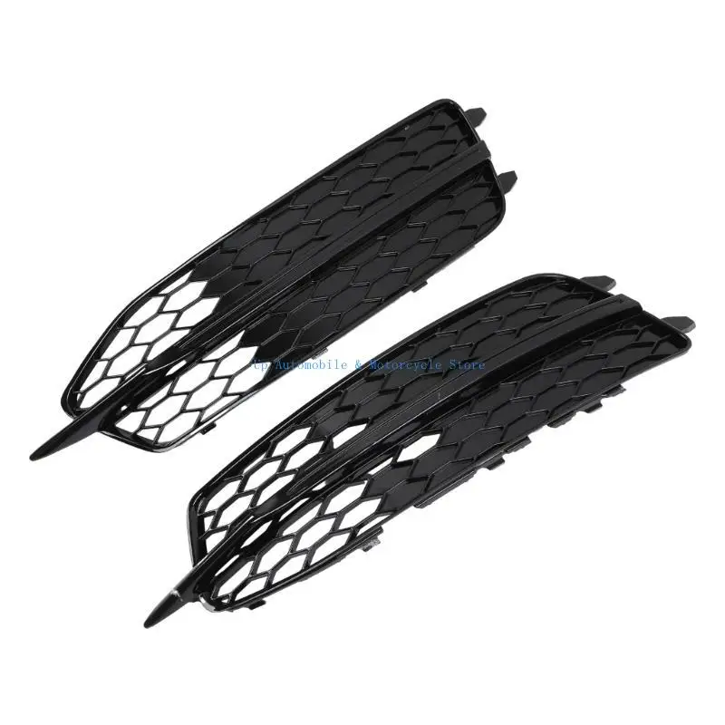 

270E Suitable For C7 4G0807681D 4G0807682D Car Left Right Side Front Bumper Vent Grill Foglight Lamp Lower GrillesFrame Cover