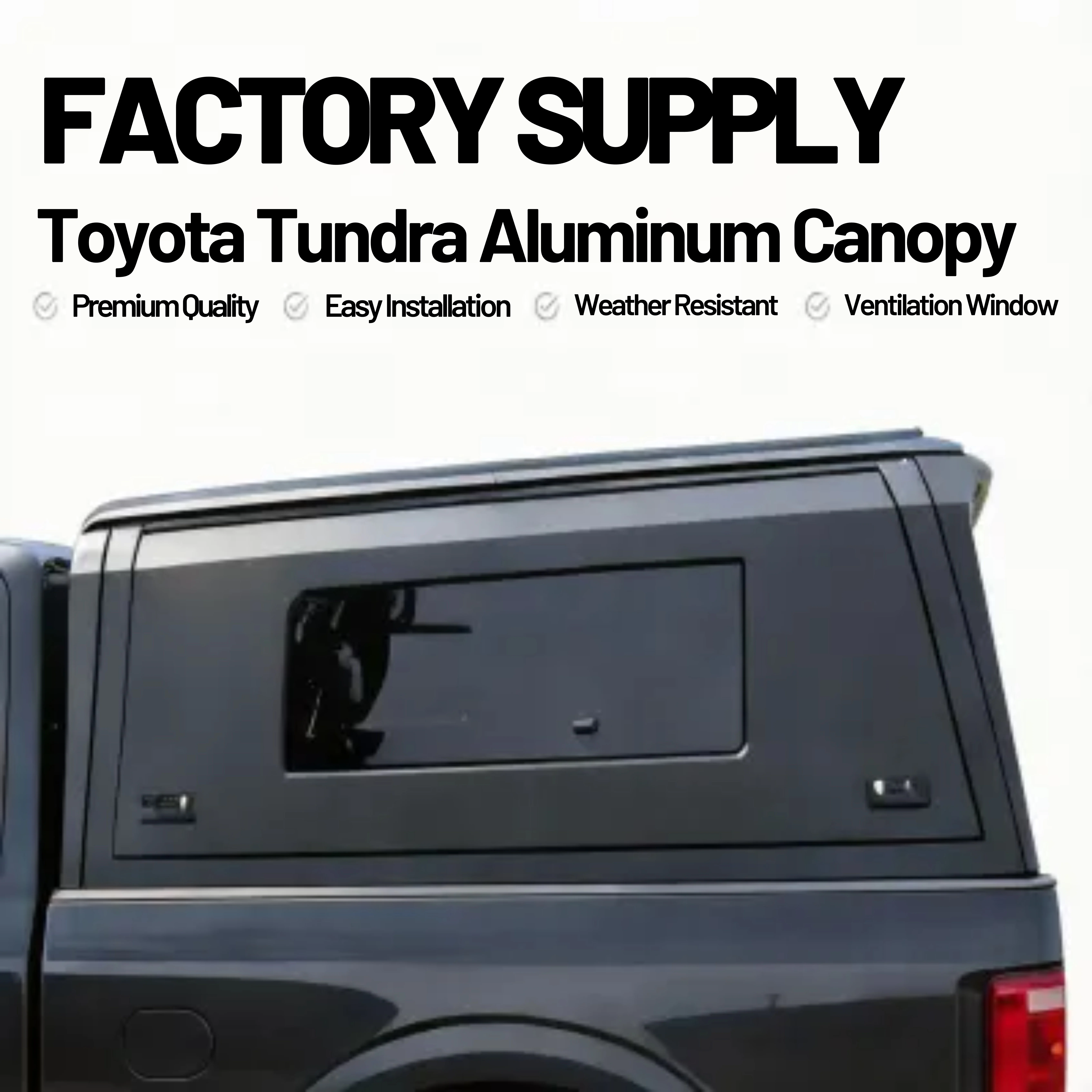 

Dream Garage Low MOQ Hot Sale Reliable 4x4 Waterproof Aluminum Truck Bed For TUNDRA 2014+ 6.5FT