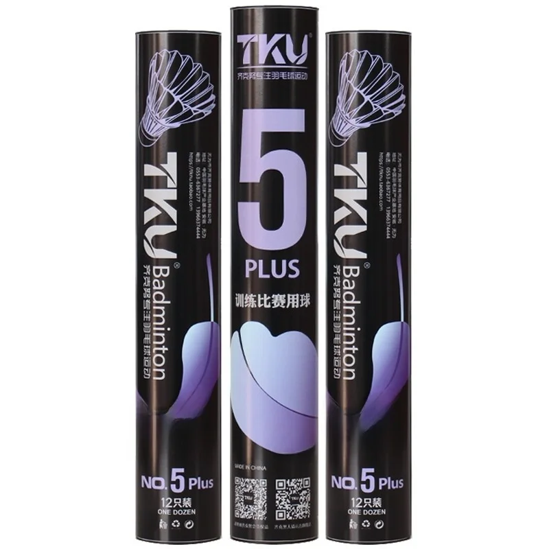 high-strength-durability-badminton-shuttlecocks-training-competition-club-venue-zikenu-5-plus-recycled-cork-medium-to-high-end