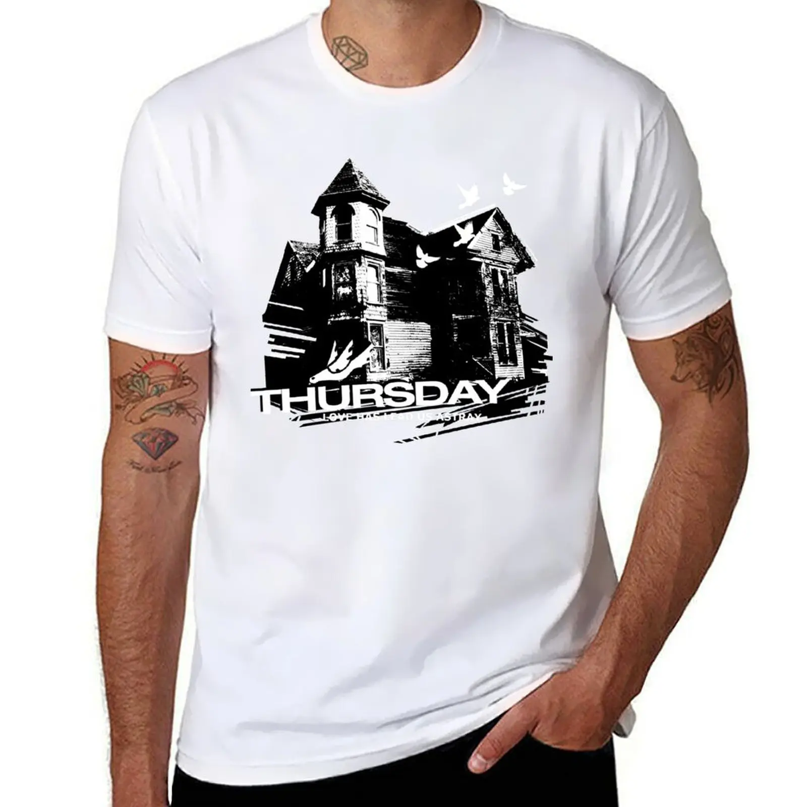 

Thursday Band Love Has Lead Us Astray T-Shirt printed t shirts for man man t shirt cotton T-Shirt