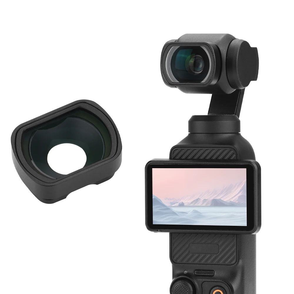 

Магнитные макрофильтры для объектива DJI Osmo Pocket 3, 25-40 мм фокусировочное расстояние, 10X макрообъектив, быстросъемные аксессуары