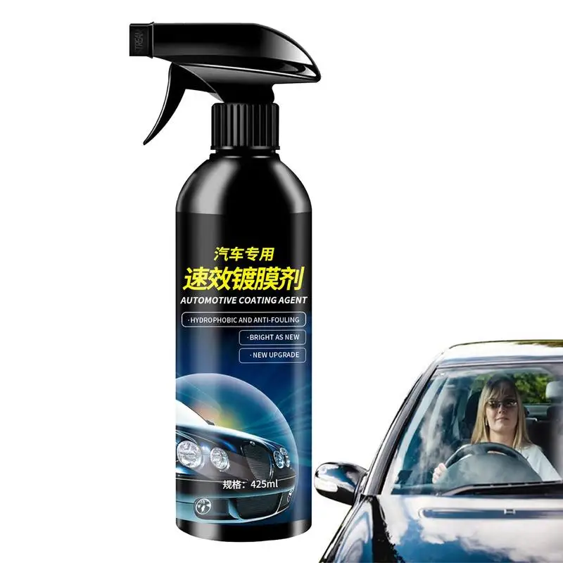 Car Grease Spray 425ml Car Water Spot Remover High Protection Coating For RV SUV Mini Van Truck RV Sports Car Sedan