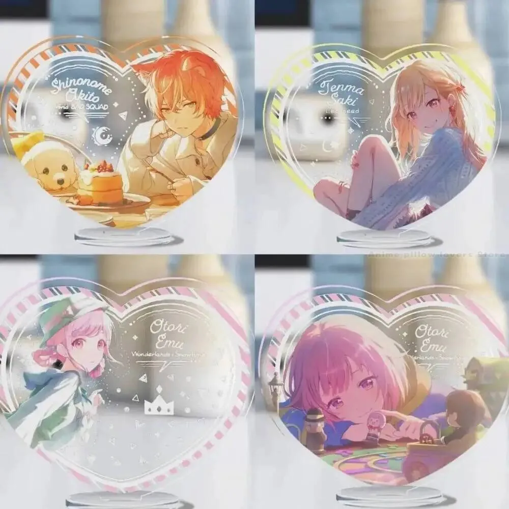 Саки Отори Эму Тенма Цукаса НОВЫЙ проект Sekai Фигурка Косплей Аниме Акриловая подставка Модель Настольный дисплей Декор Подарочная игрушка Стоящая