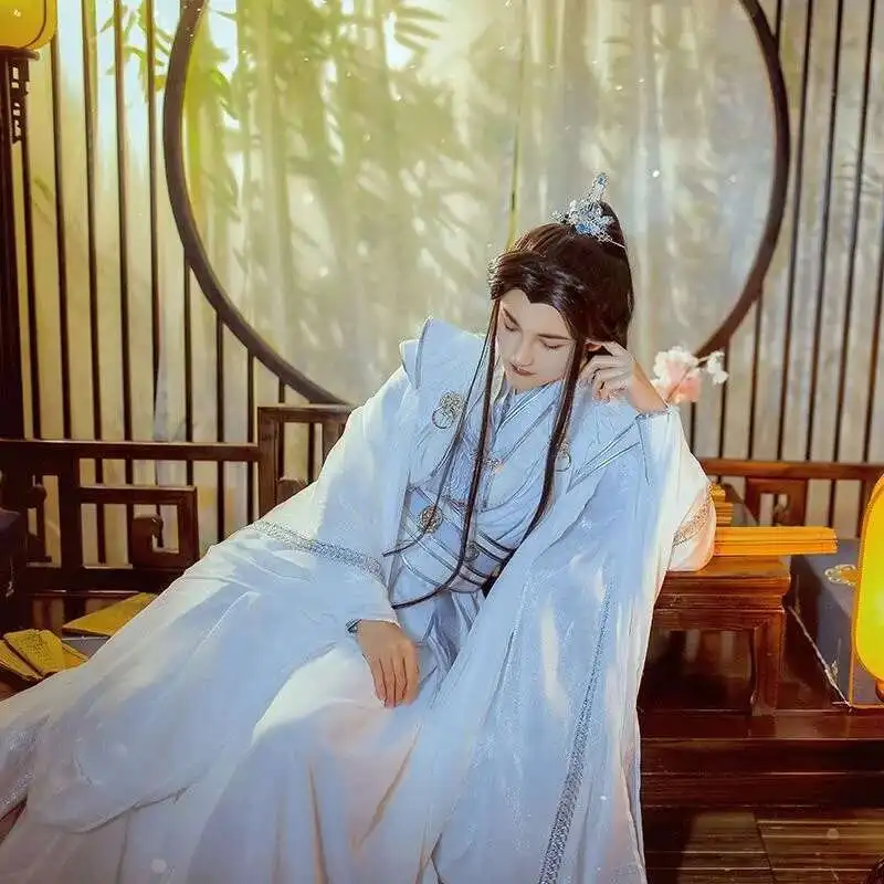 Chu Wanning Cosplay Costume Anime Er Ha and His White Cat Master Cosplay Costume For Men And Women Chinese Anime Cos