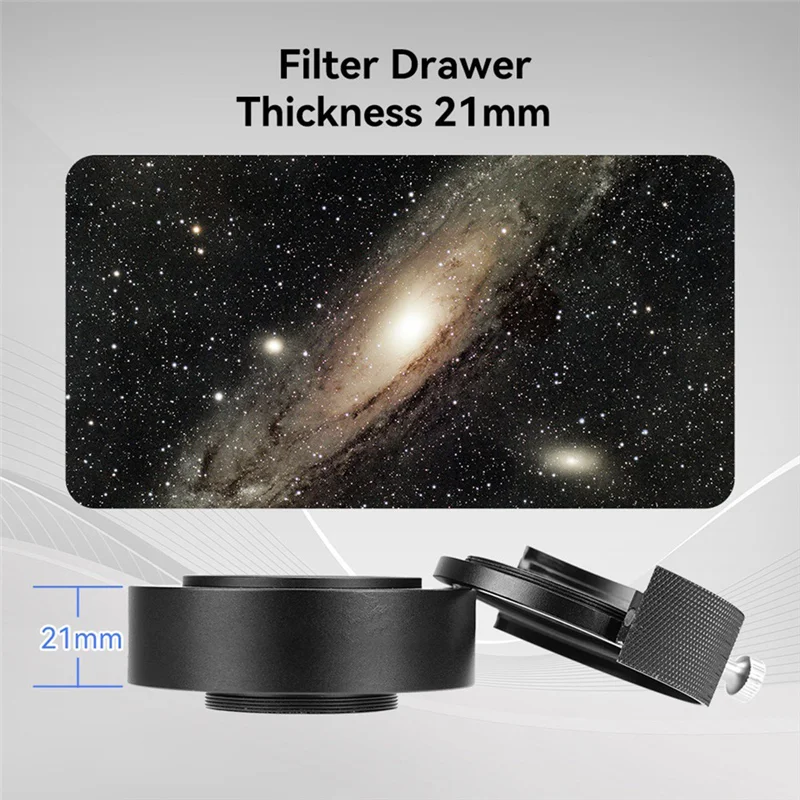 Cajón de filtro Y14A SV226, moldura integrada, diseño con fugas de luz Nti con soporte para fotografía de estrellas profundas montada en filtro