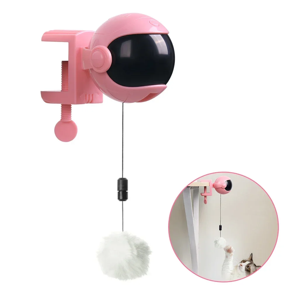 

Electronic Motion Cat Toy, Lifting Ball, Funny Cat Teaser, Electric Flutter, Rotating, Interactive Pet Toy, Pet Supplies