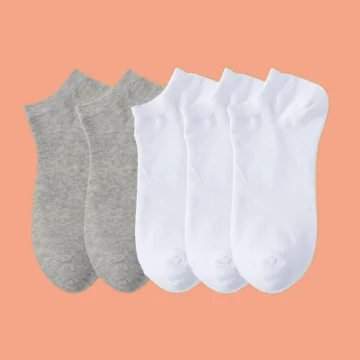 Unisex Low Cut Ankle Socks, Monocromático, Casual, Respirável, Negócios, Barco, Curto, Alta Qualidade, Novo, 5 Pares, 10 Pares, 20 Pares, 2024