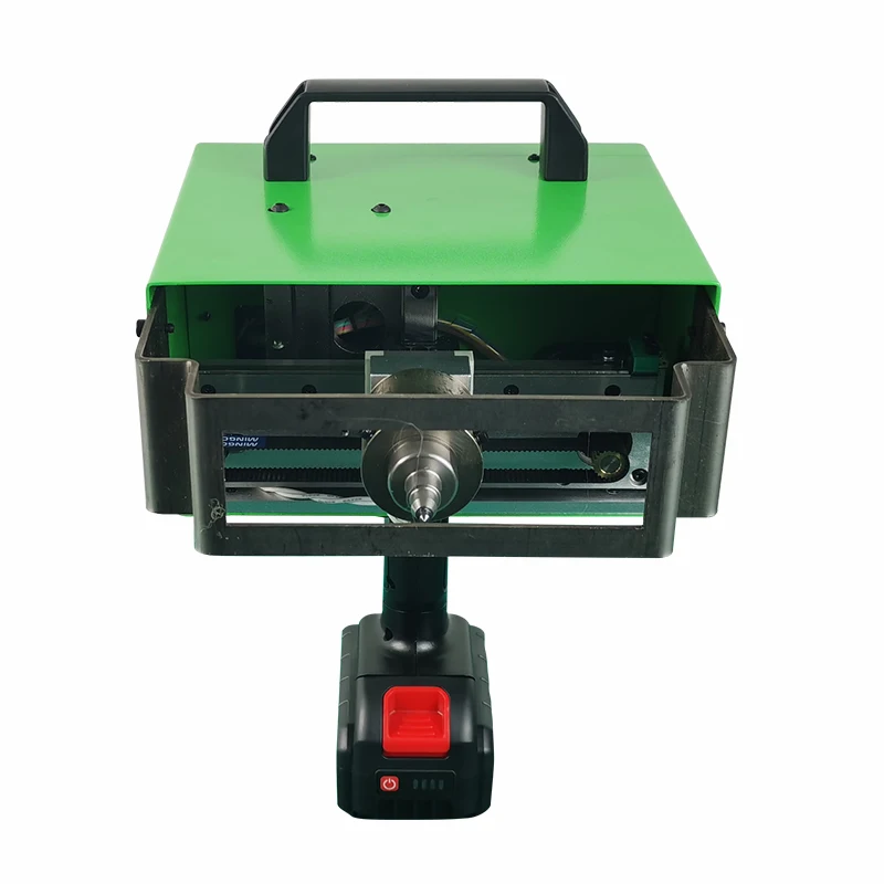 Portable Handheld Mini Metal Steel Expiry Date Nameplate Electric Dot Peen Pin Marking Machine with Battery