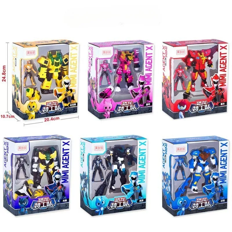 Robot dinosaure de développement de l'intelligence pour enfants, jouet Mecha Transformable