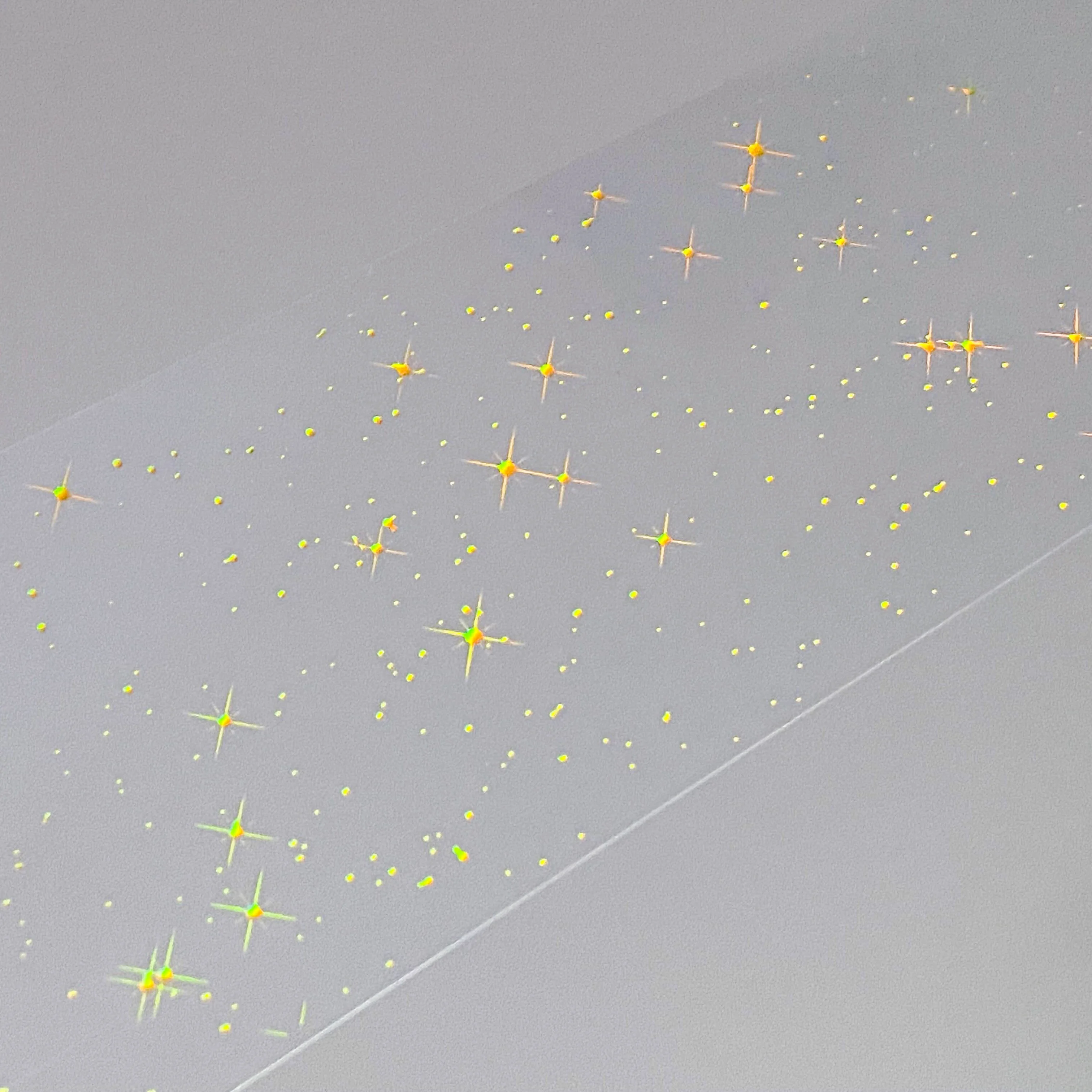 Shiny Stars Card Stickers PET Washi Tape